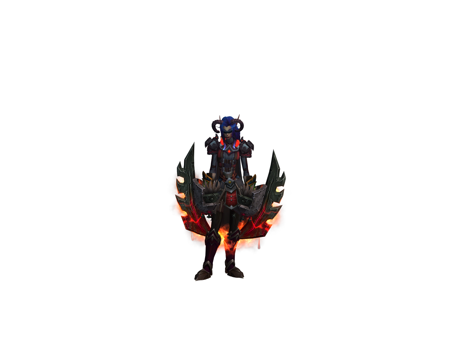 Kaiburnus 3D character render
