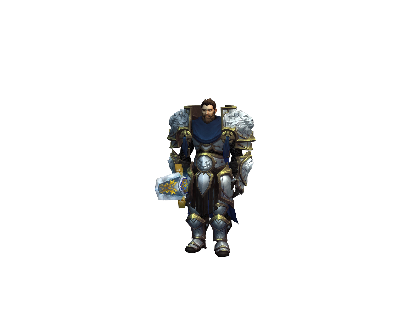 Law 3D character render