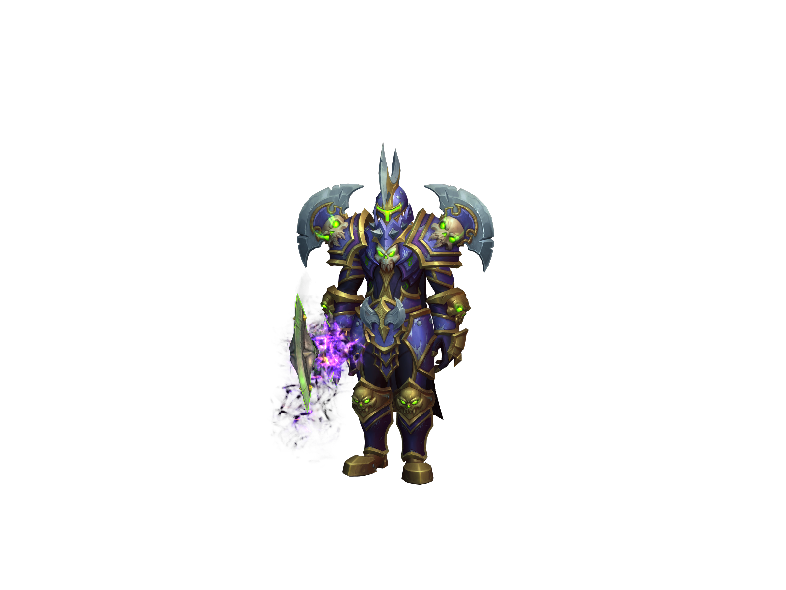 Blackulon 3D character render