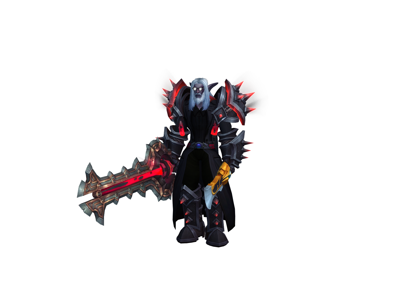 Deathsama 3D character render