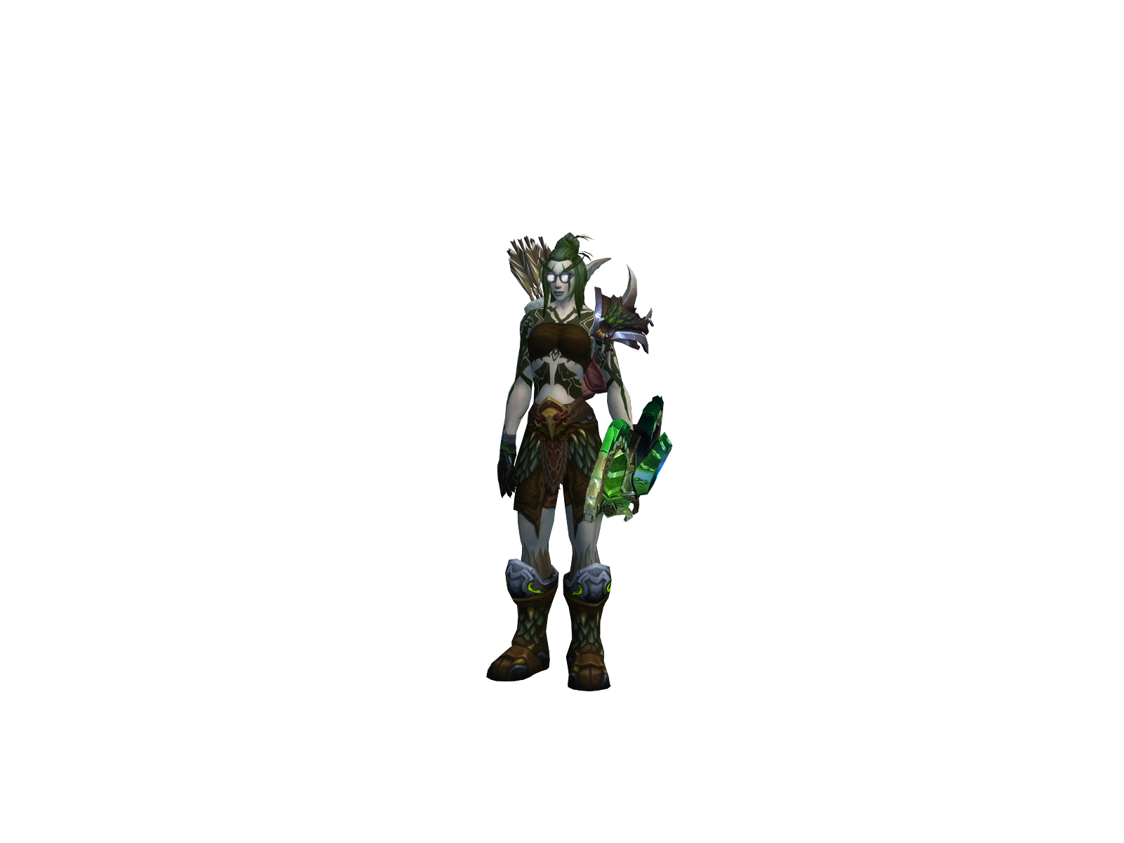 Elfo 3D character render