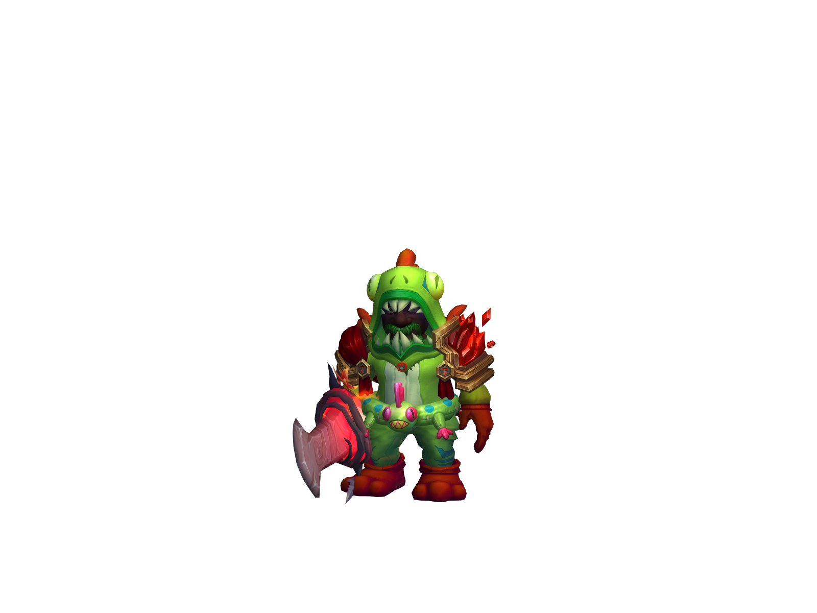 Brad 3D character render