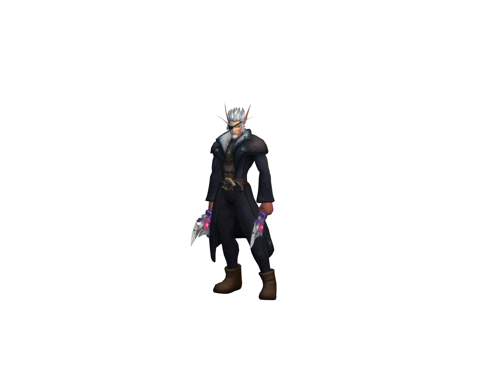 Eremes 3D character render