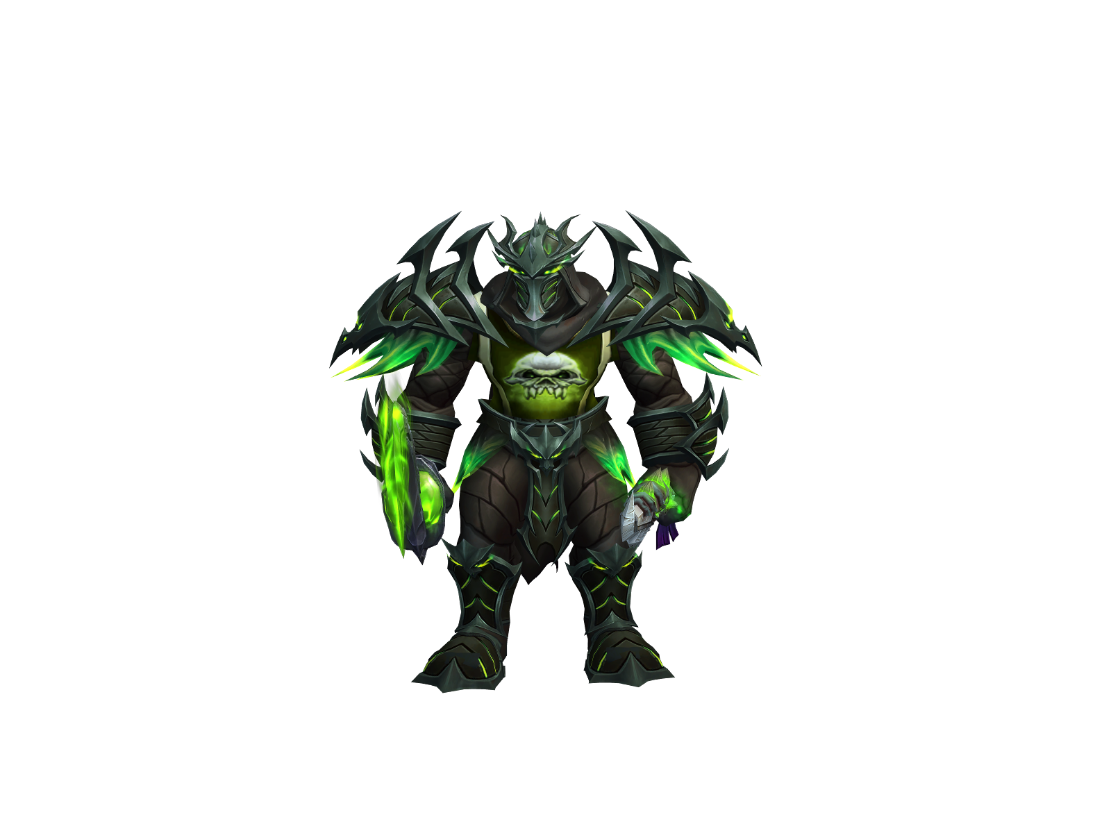 Erission 3D character render