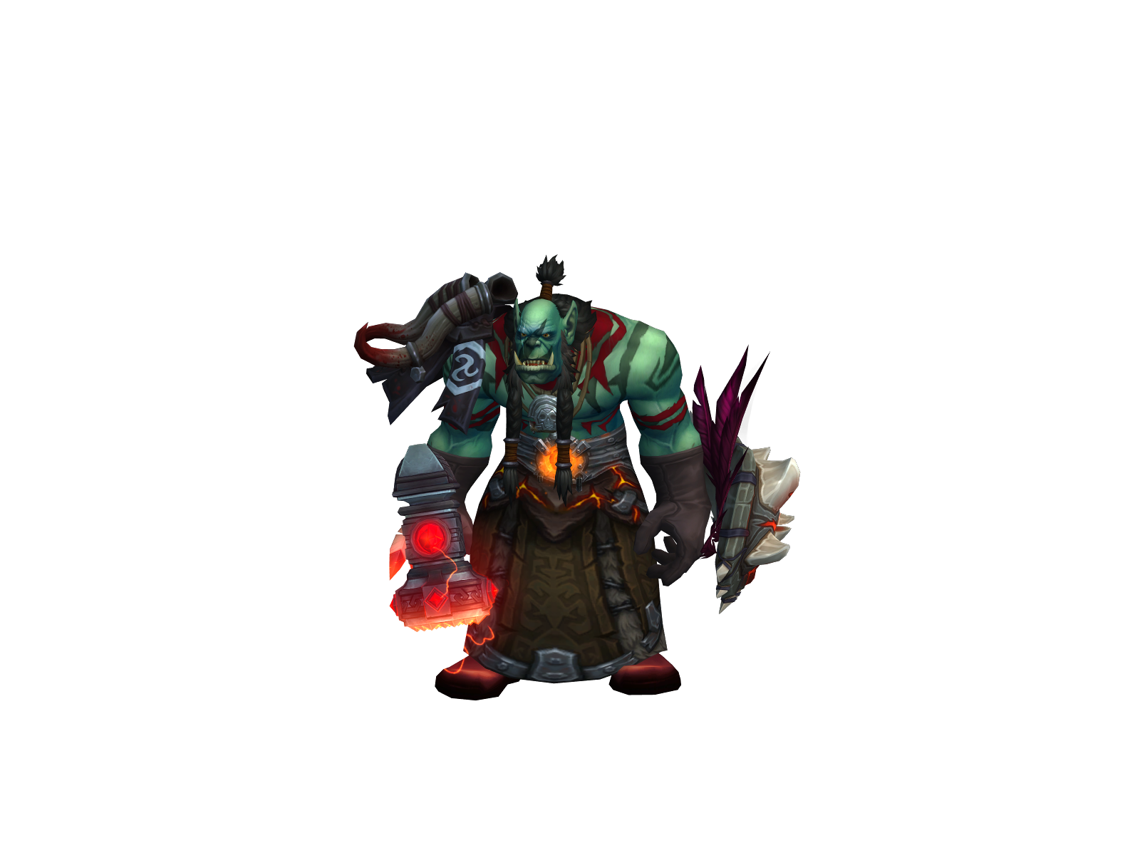Zeauel 3D character render