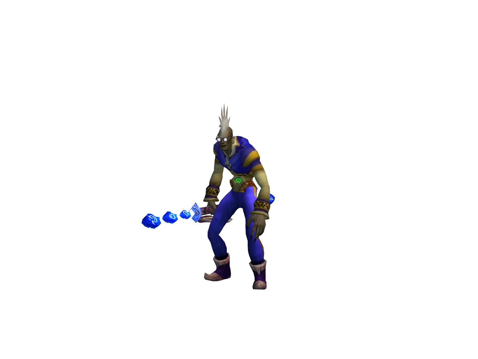 Biscot 3D character render