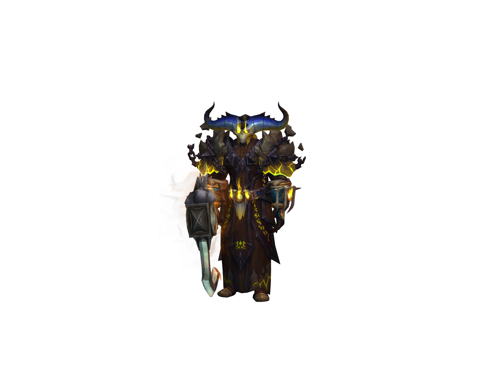 Destronini 3D character render