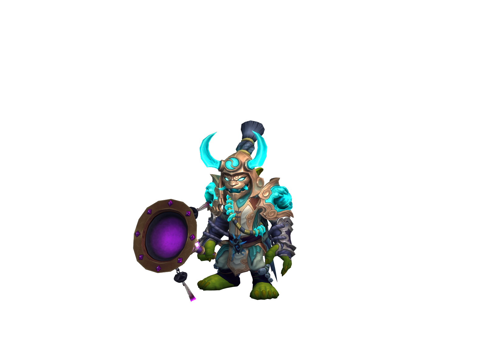 Scrodumb 3D character render