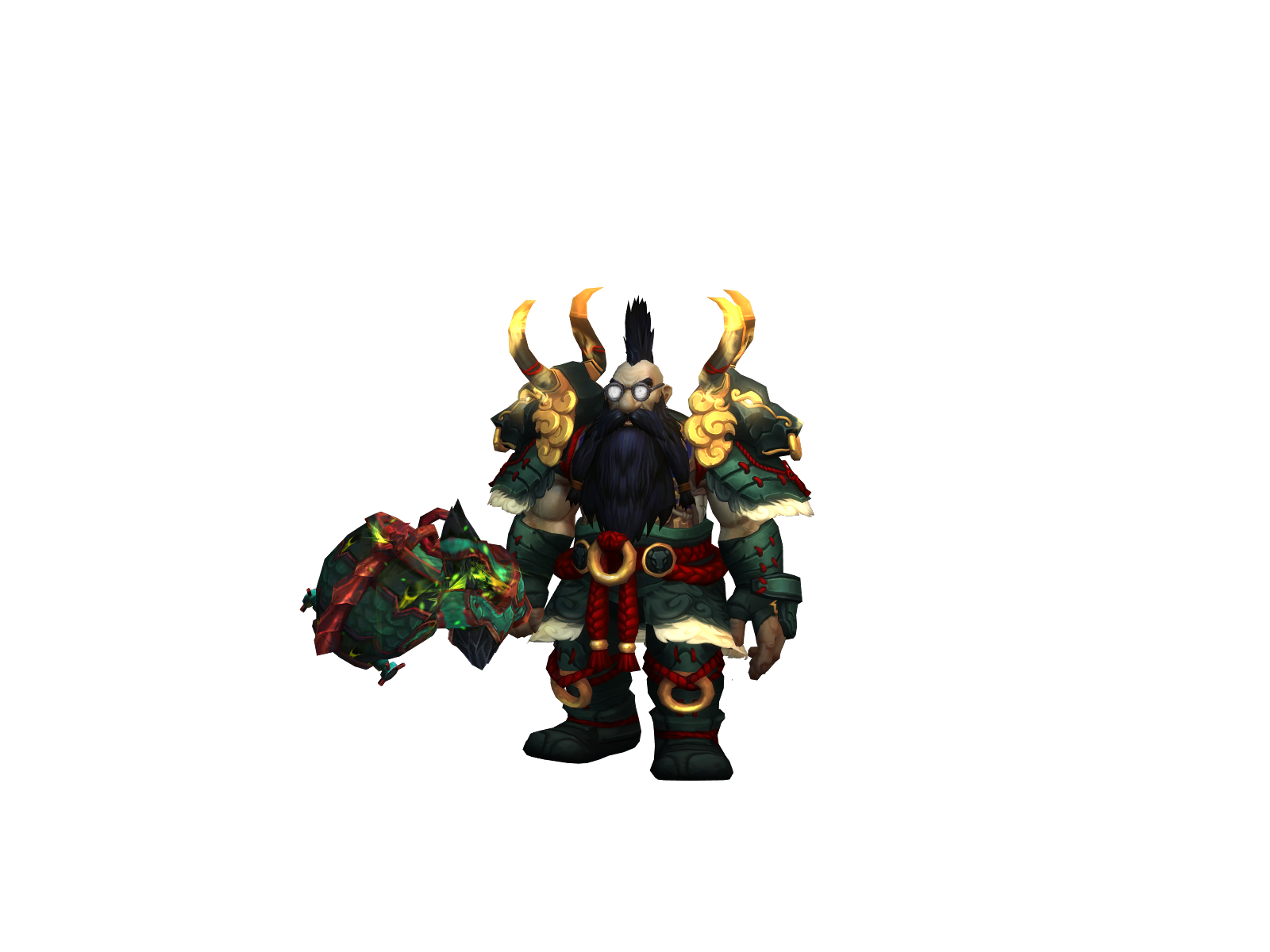 Harshfu 3D character render
