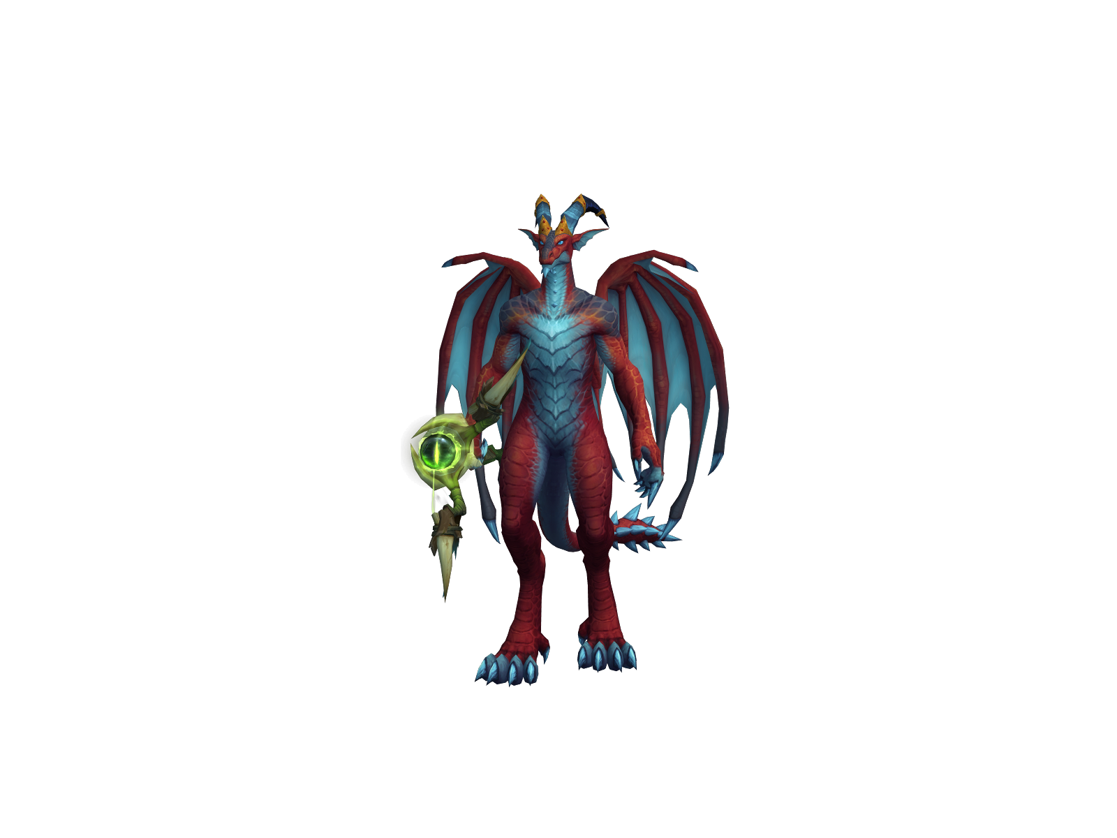 Firetoned 3D character render