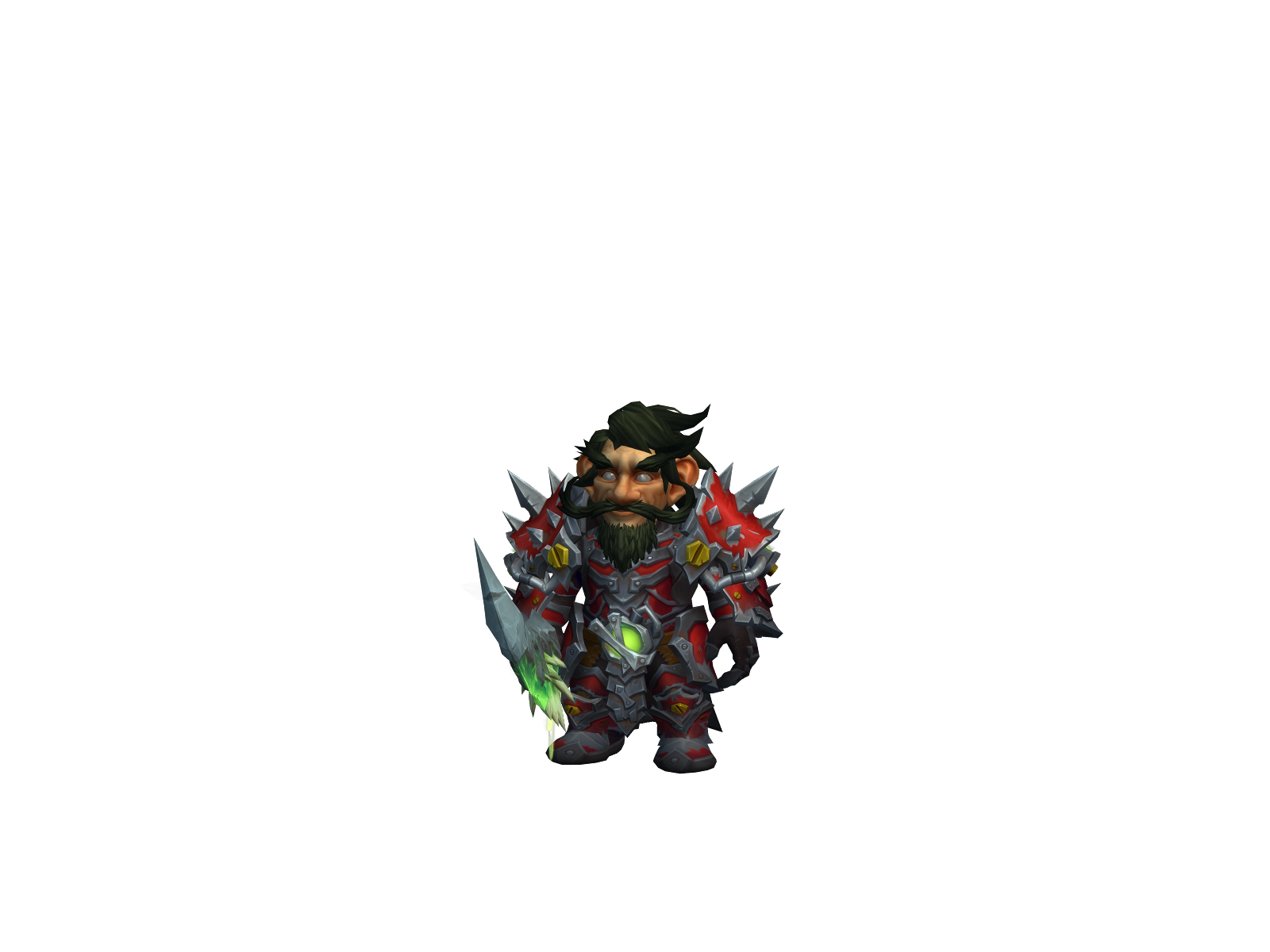 Hybridwar 3D character render