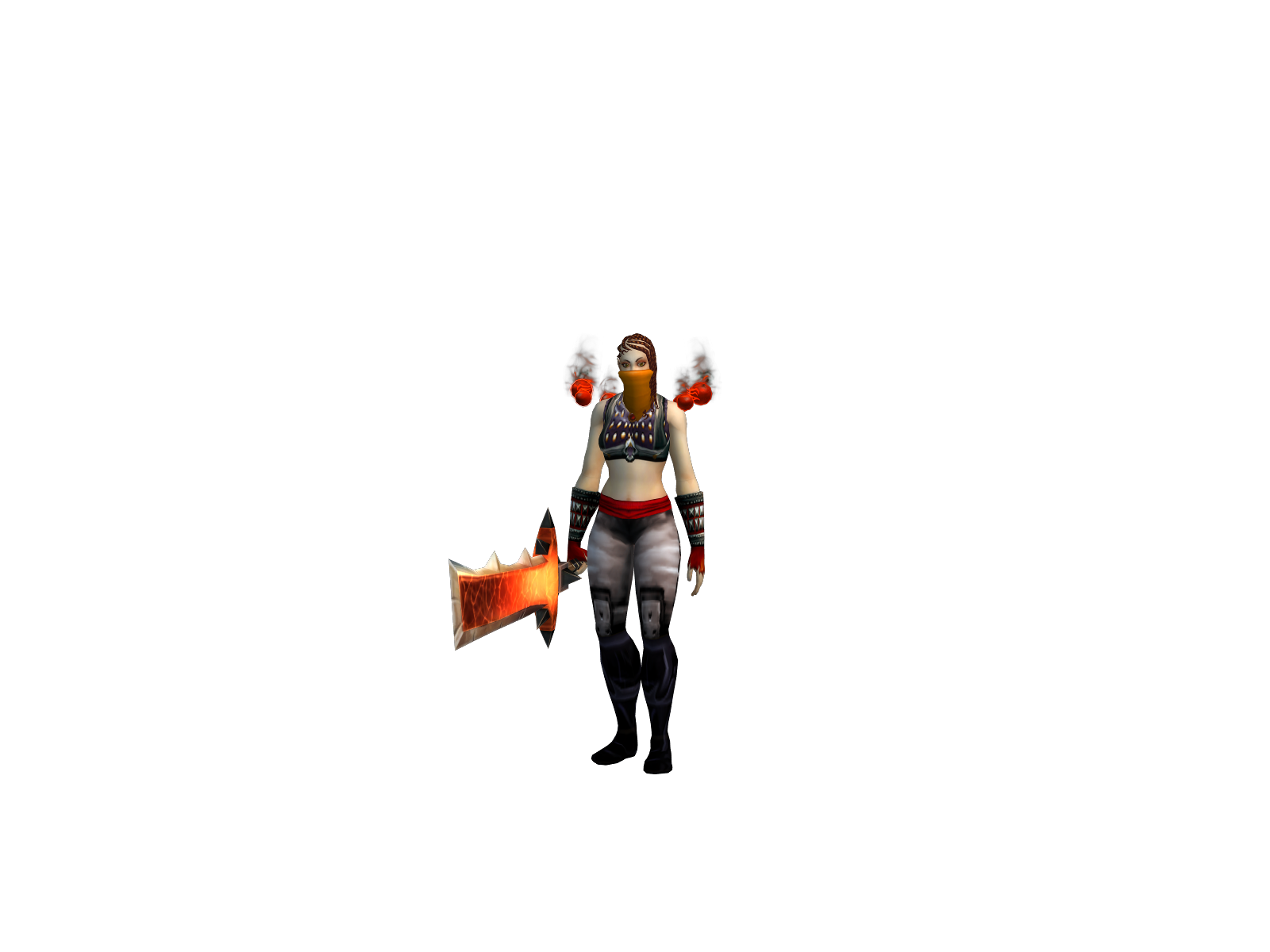 Jahblessyou 3D character render