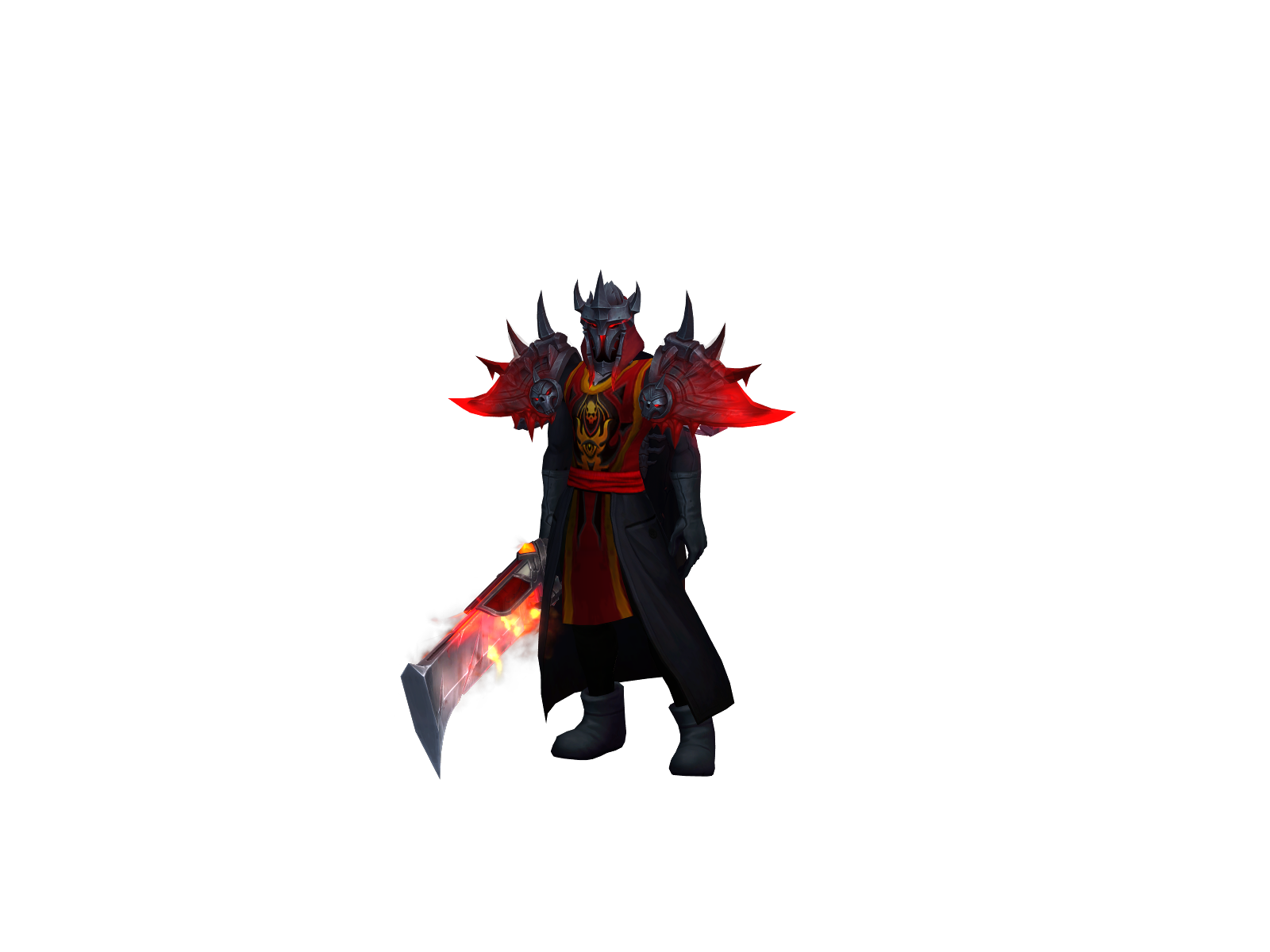 Crimsondeath 3D character render
