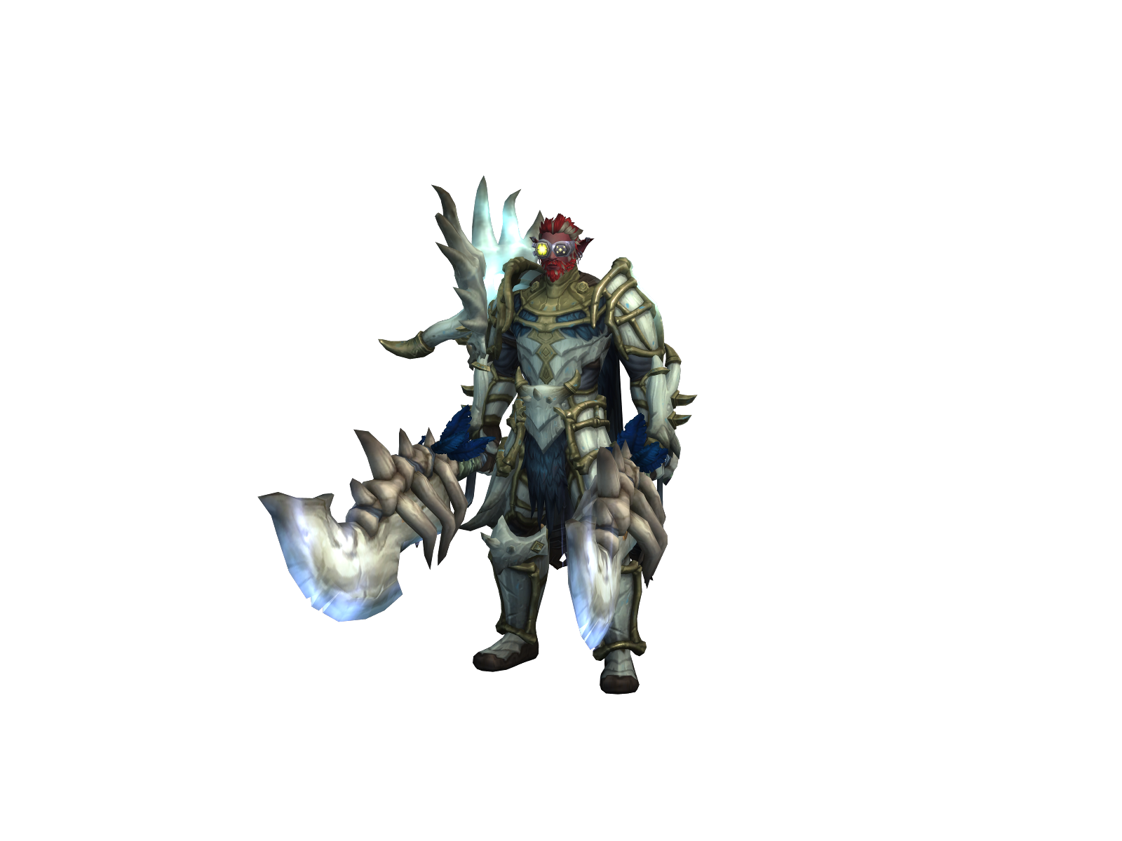 Wrâth 3D character render