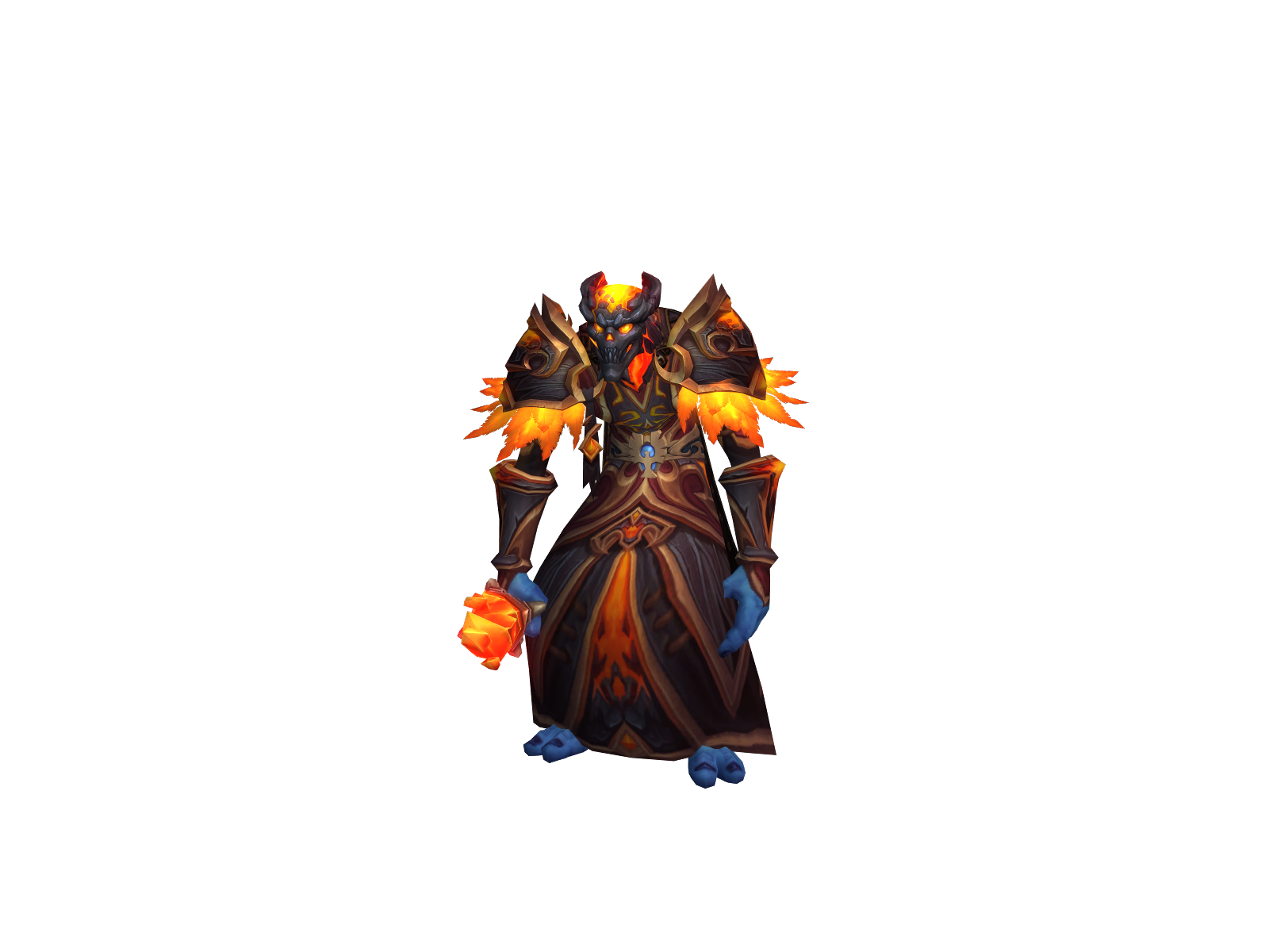 Pyrozul 3D character render