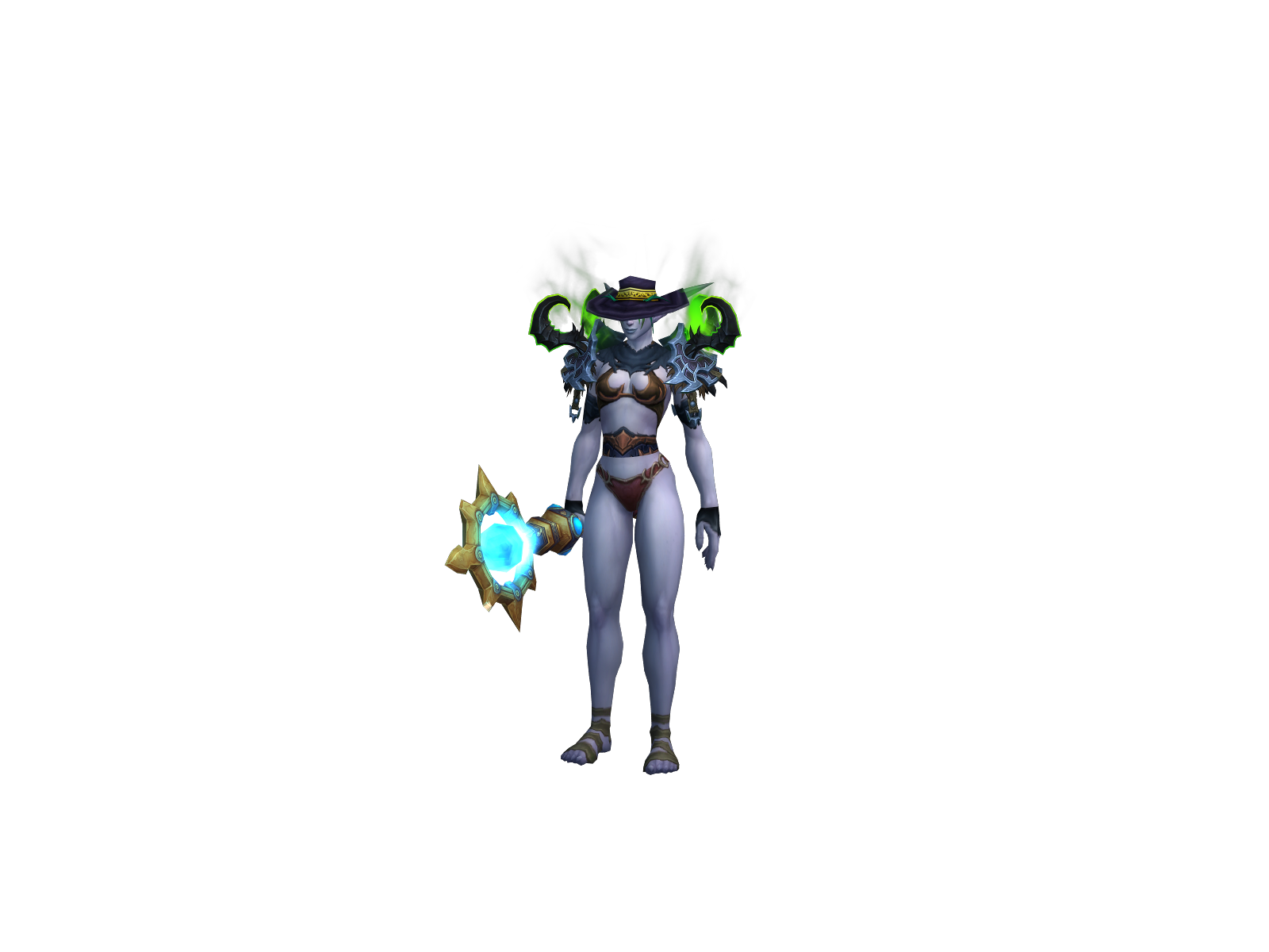Rûs 3D character render