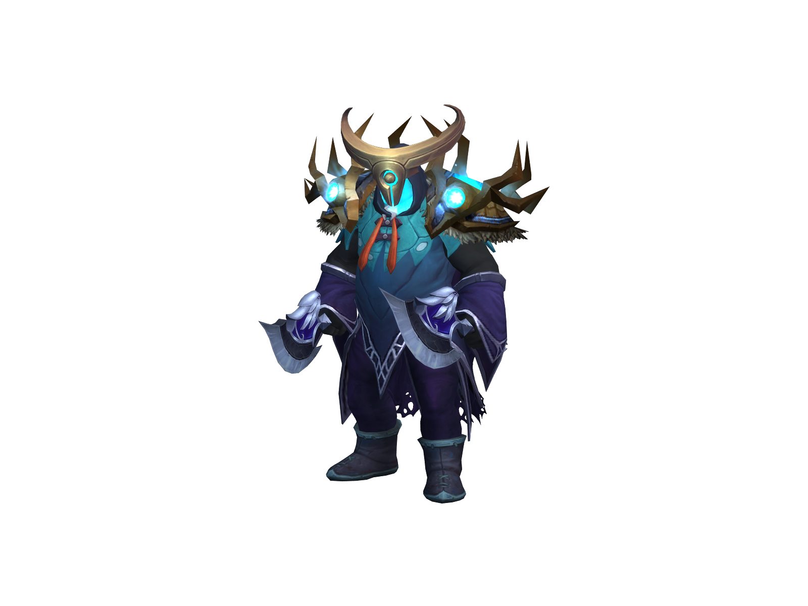Cayderone 3D character render