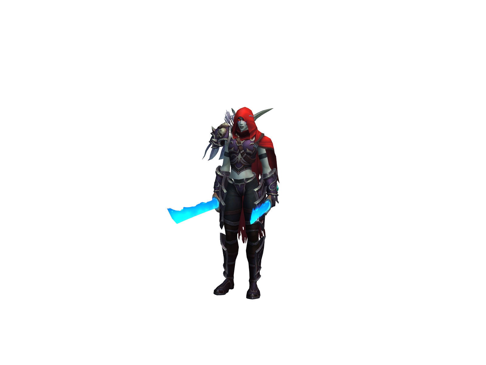 Azsharina 3D character render