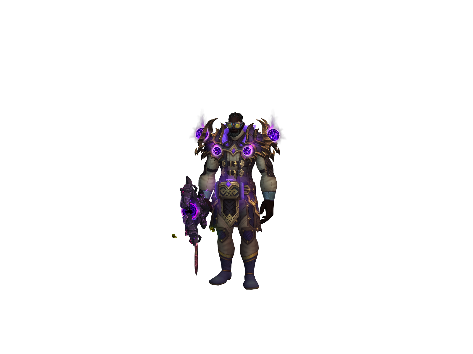 Lockbaby 3D character render