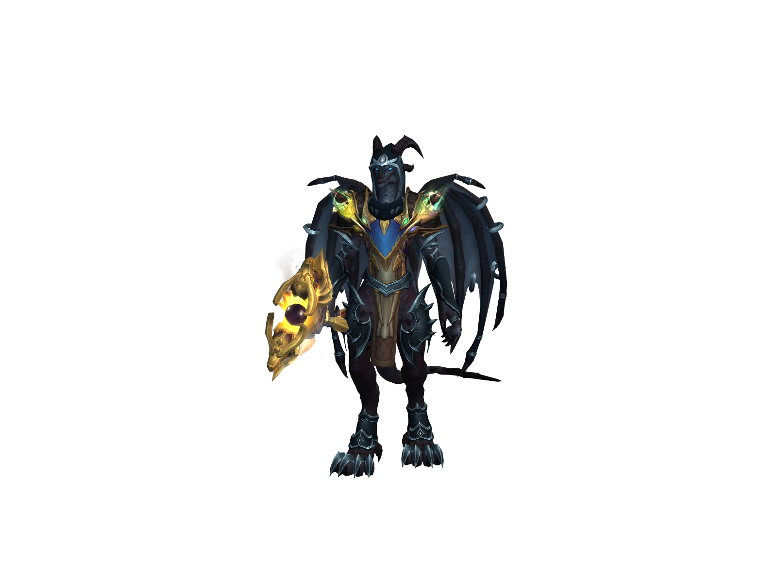 Gabonster 3D character render