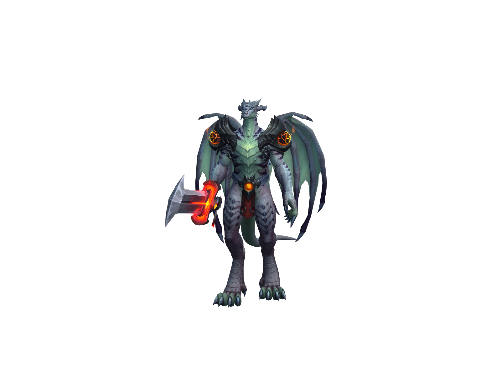 Swollvoker 3D character render