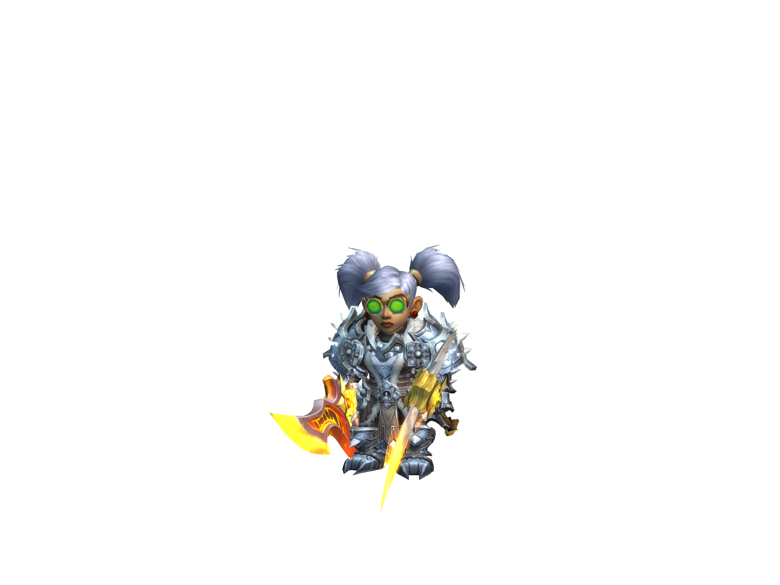 Blingblao 3D character render