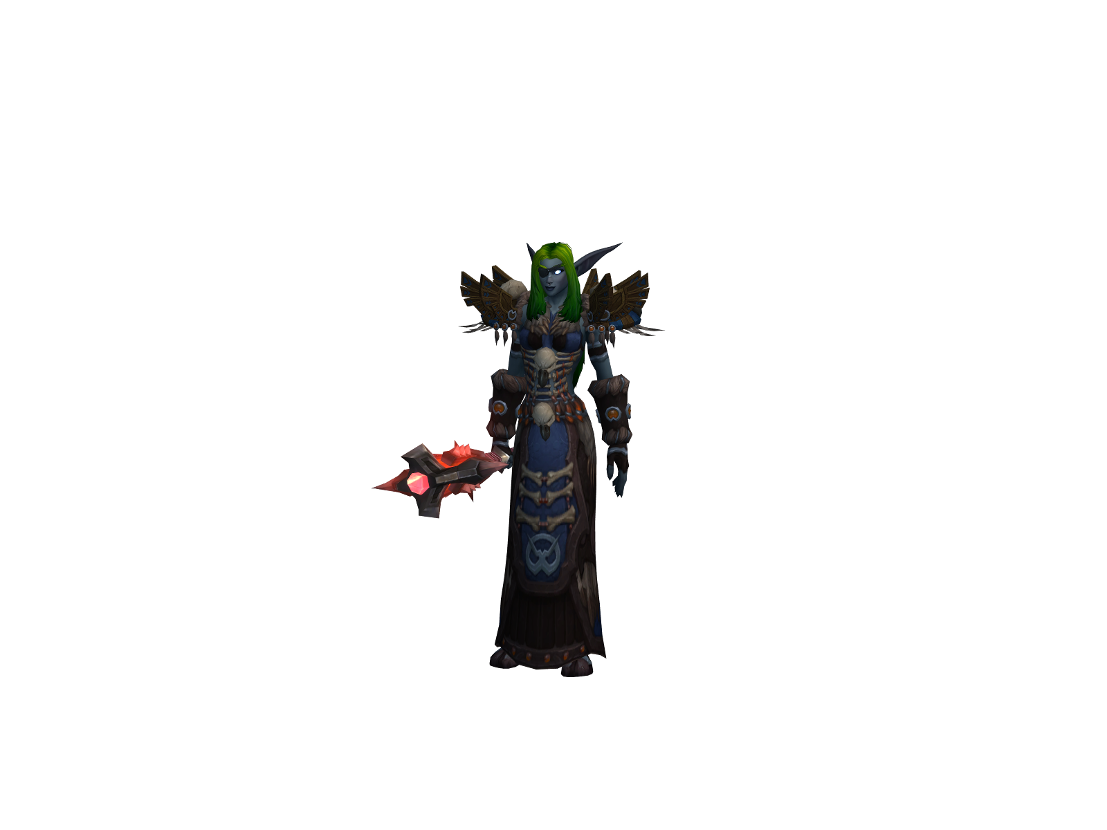 Nobraînerx 3D character render