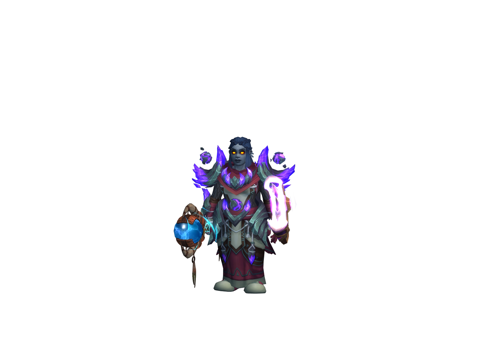 Windsheared 3D character render