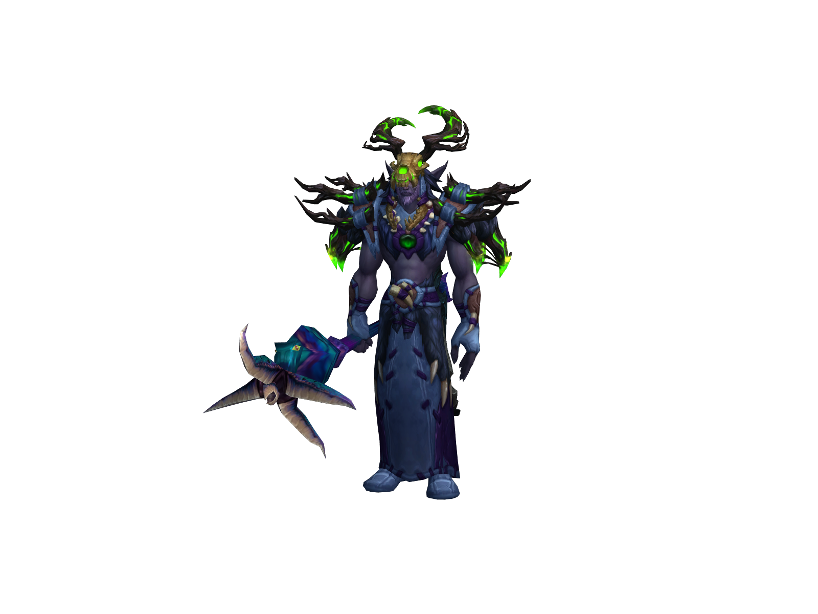 Bombarora 3D character render