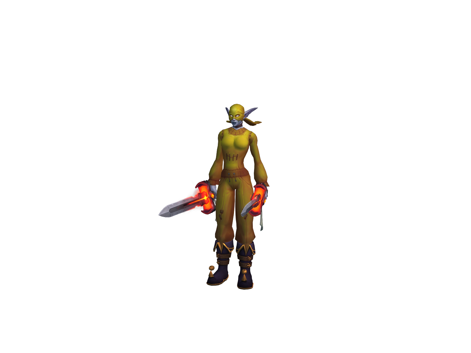 Buffholypal 3D character render
