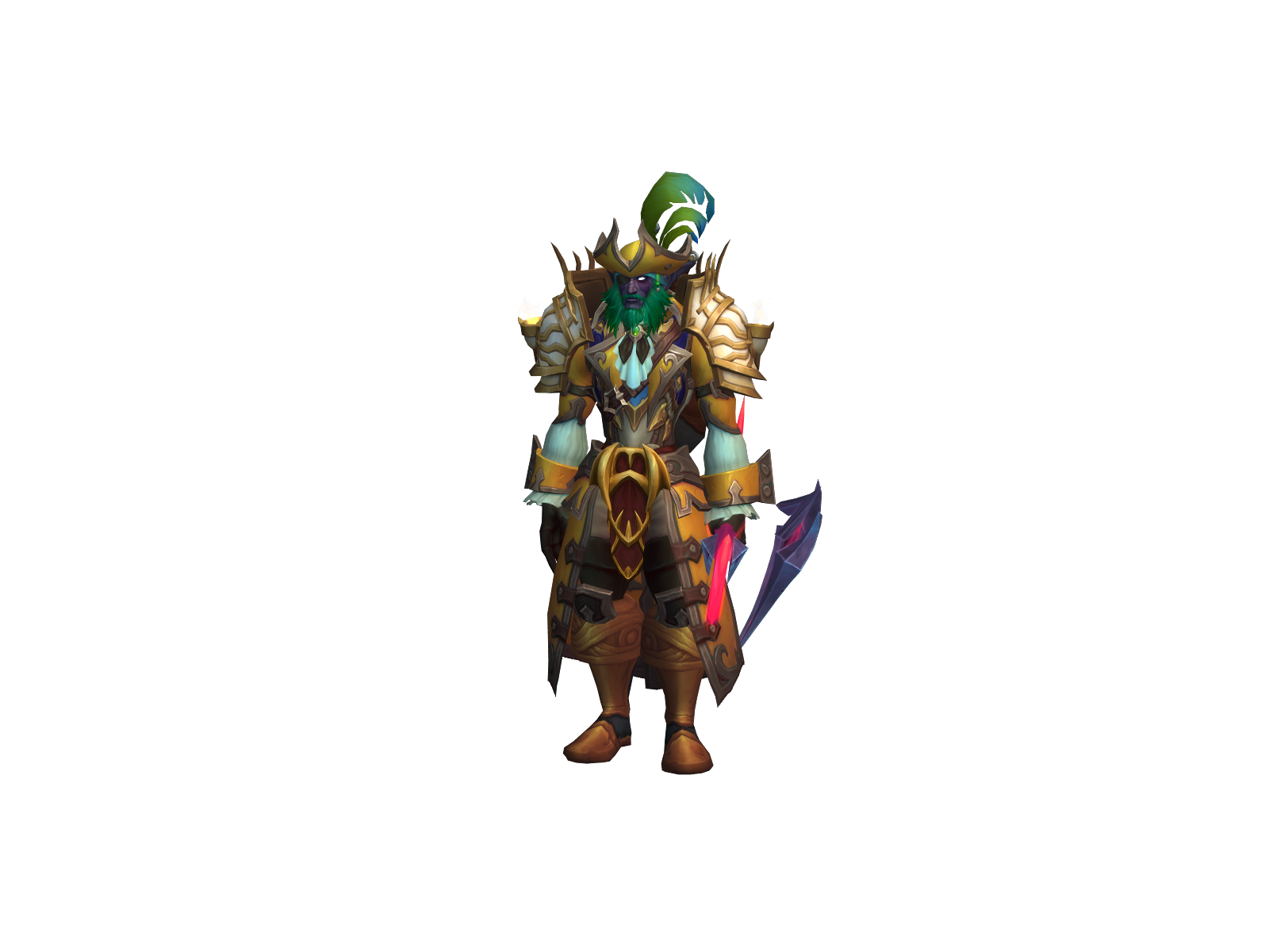 Fabou 3D character render