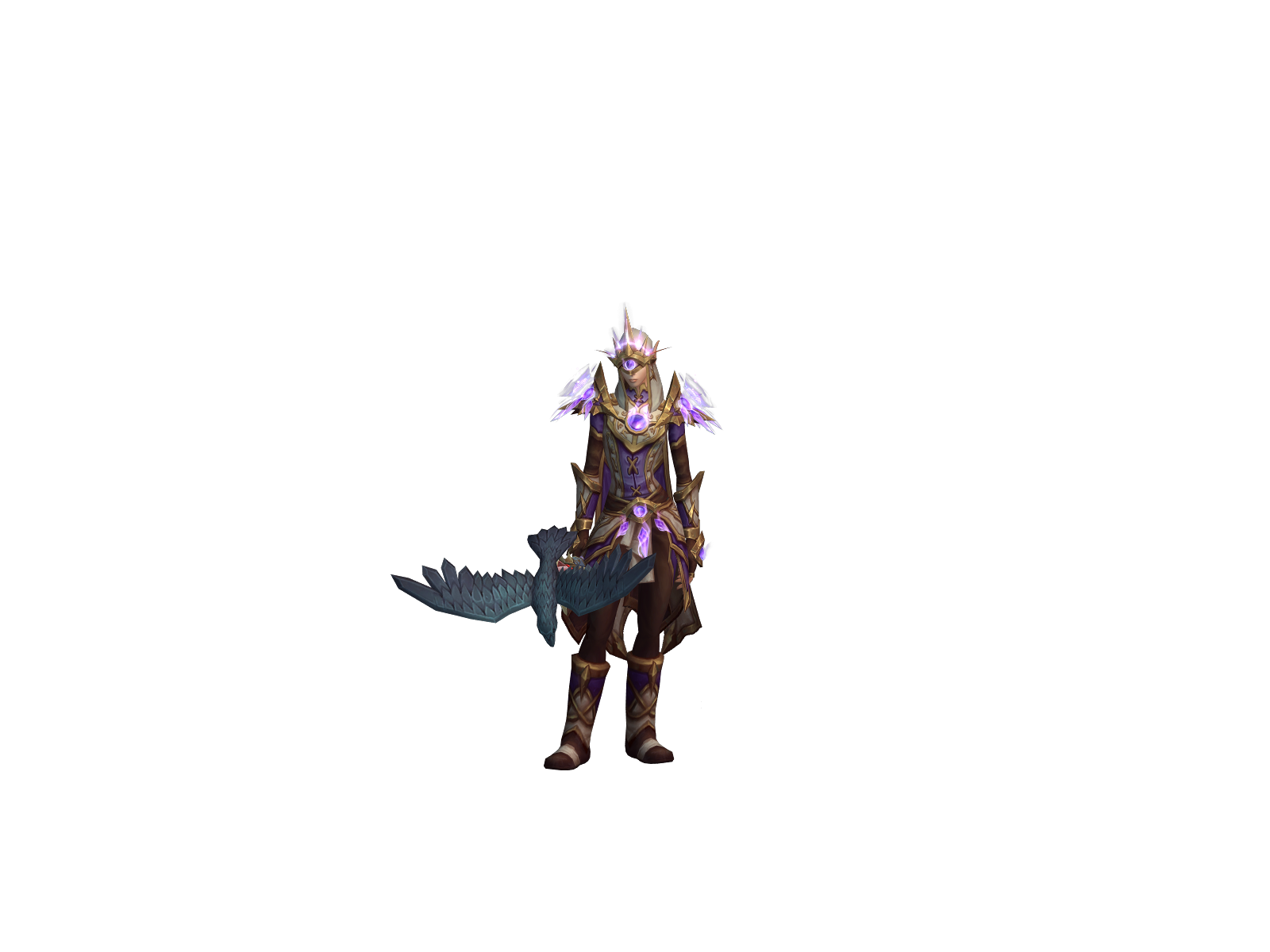 Temenos 3D character render