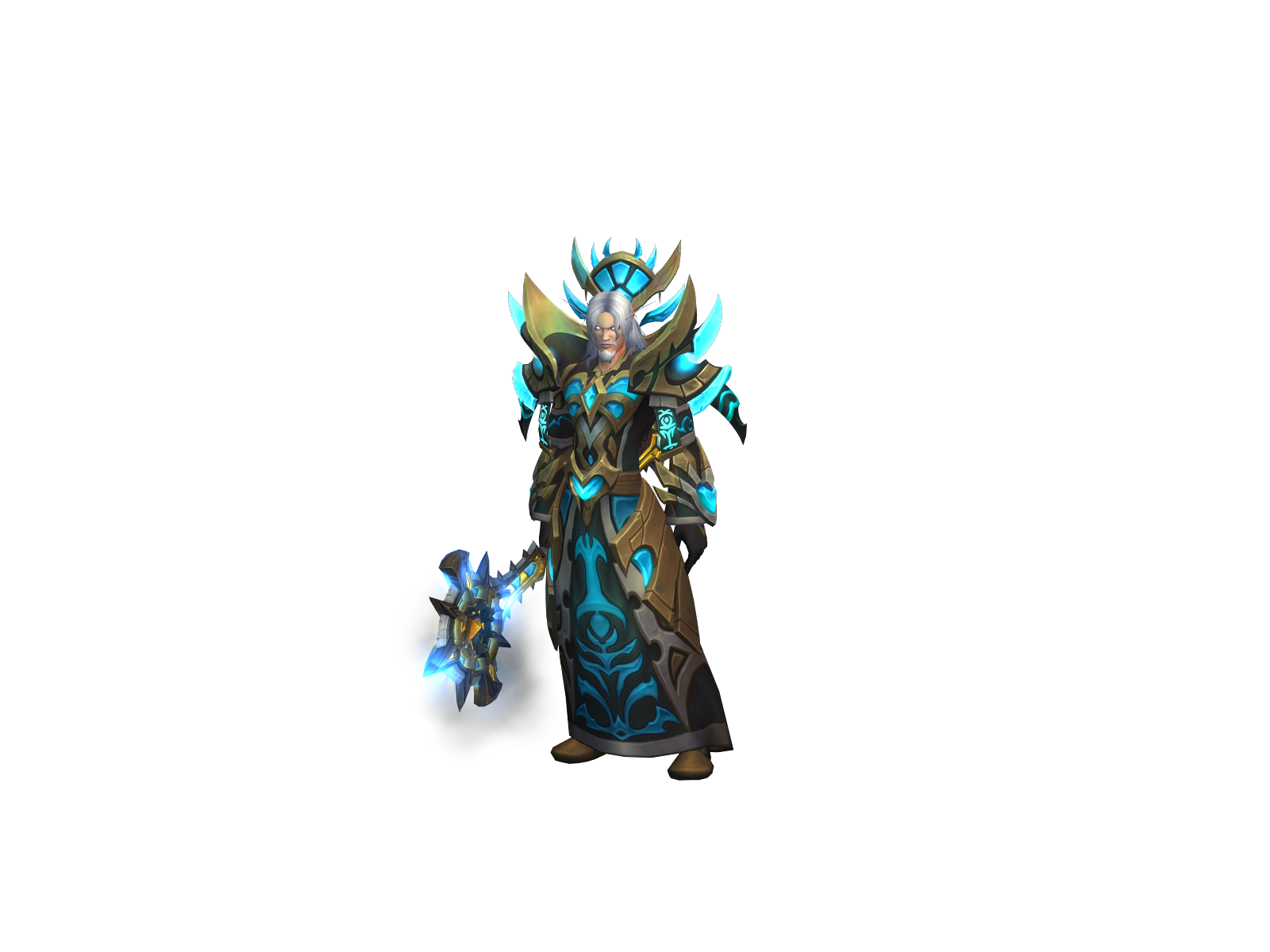 Highfry 3D character render