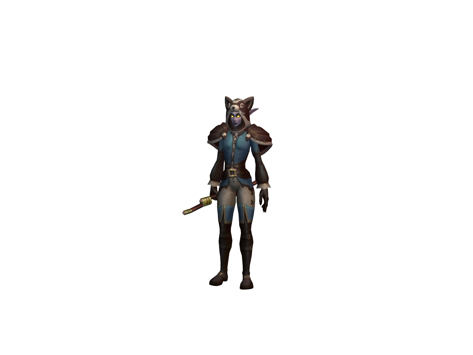 Tropes 3D character render