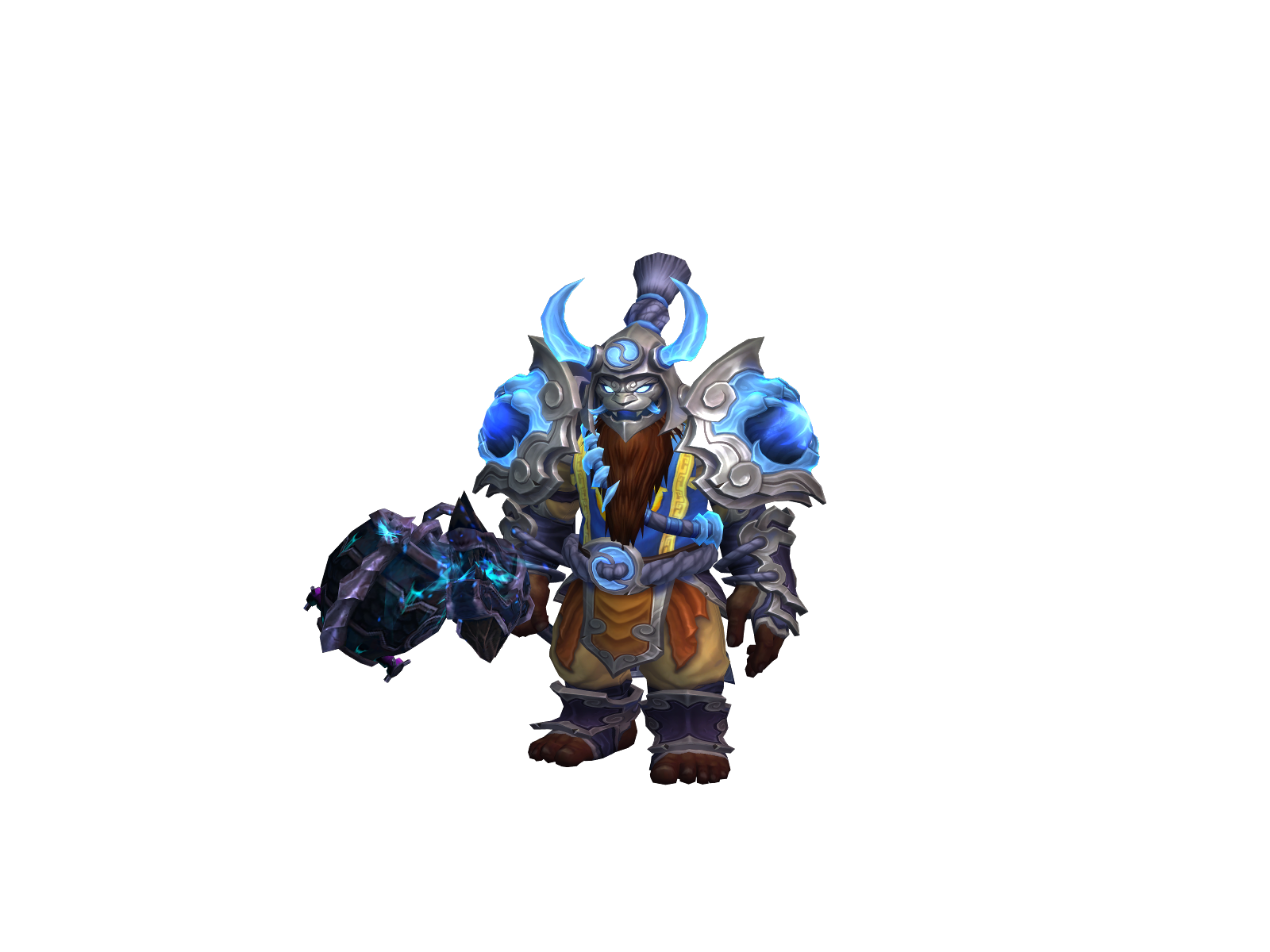 Pomore 3D character render