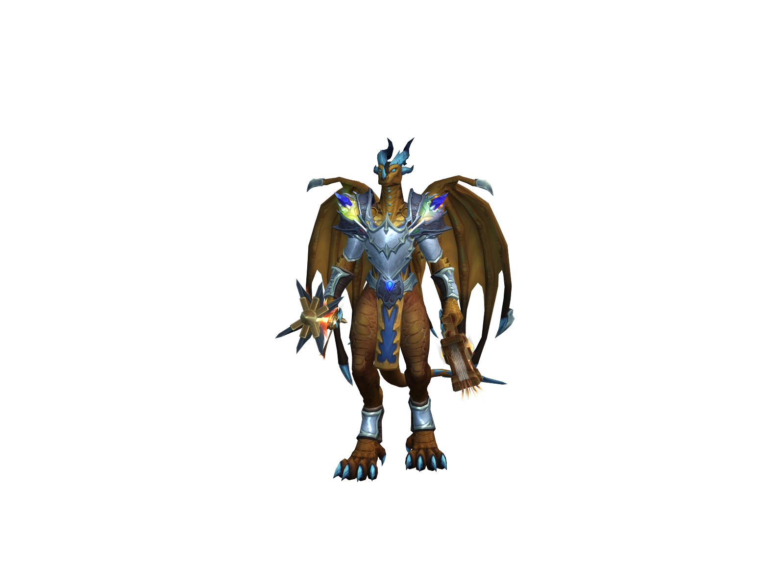 Queti 3D character render