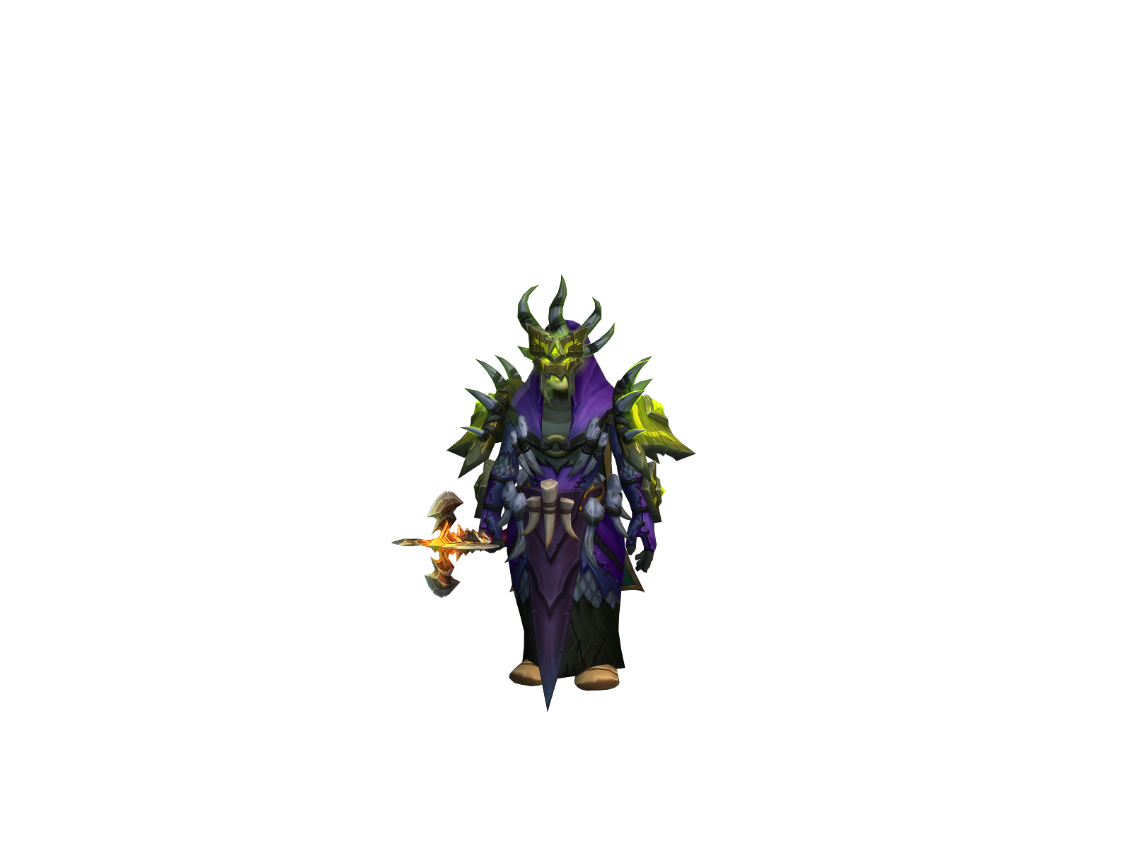 Conuretotem character render