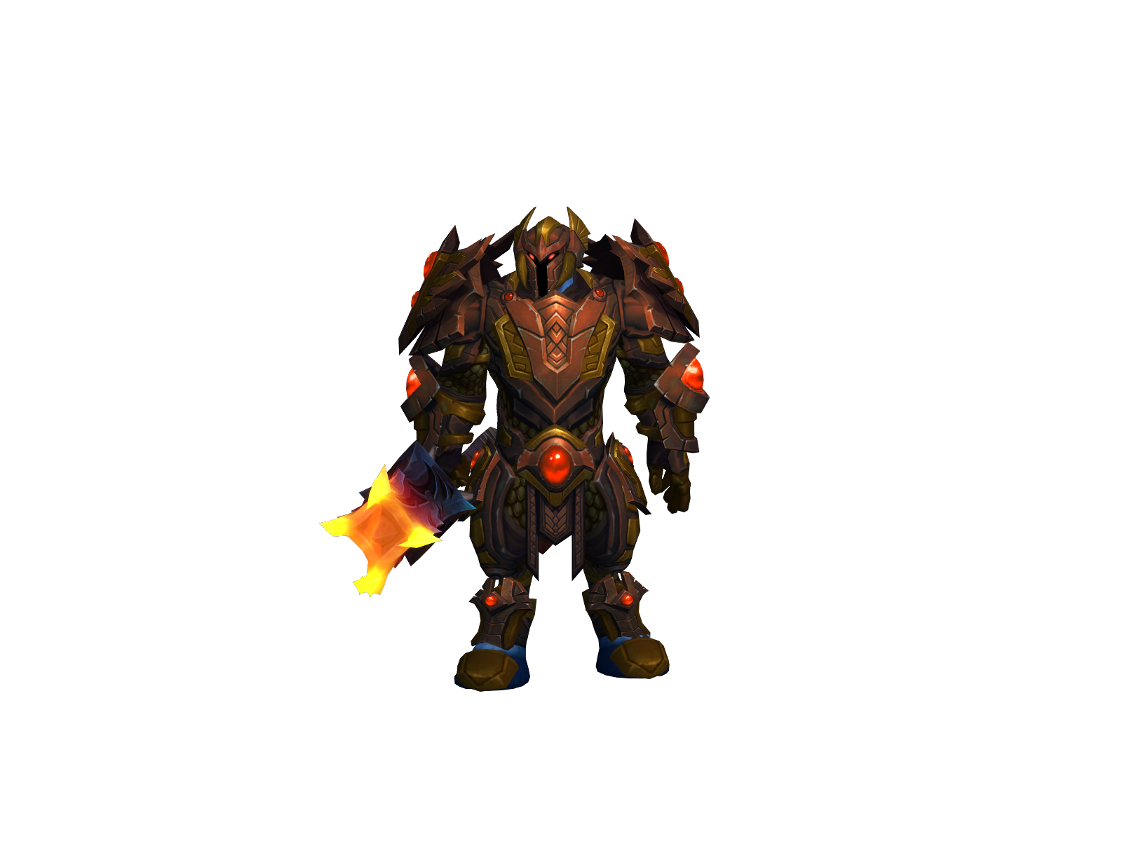 Bloodvice 3D character render