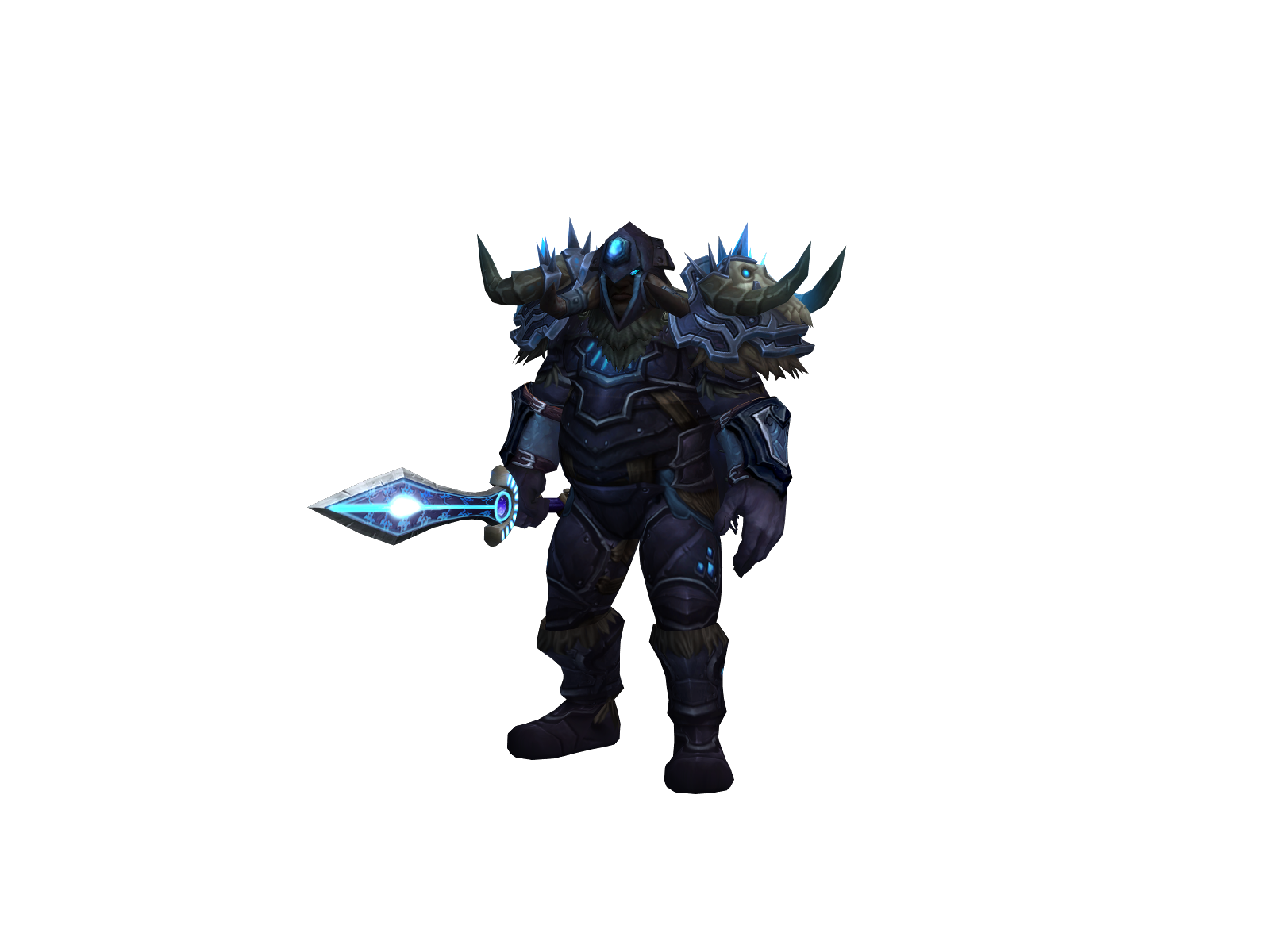 Undooron 3D character render