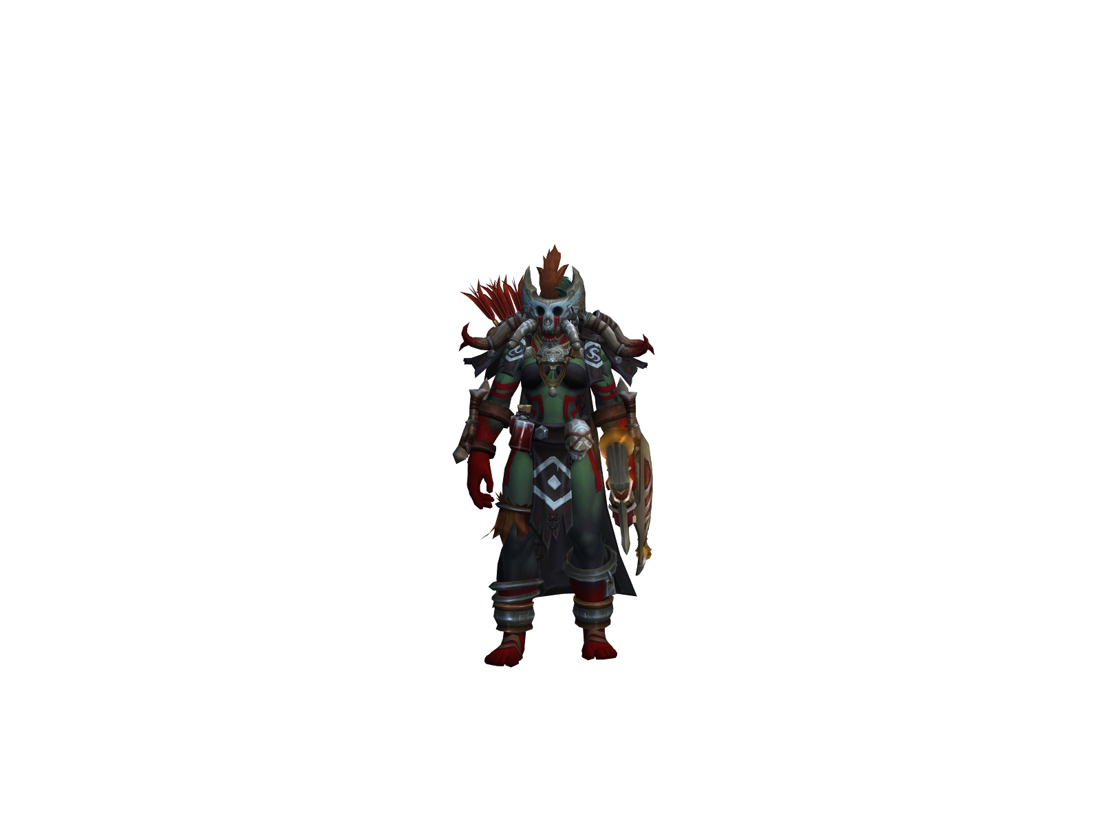 Preyonem 3D character render