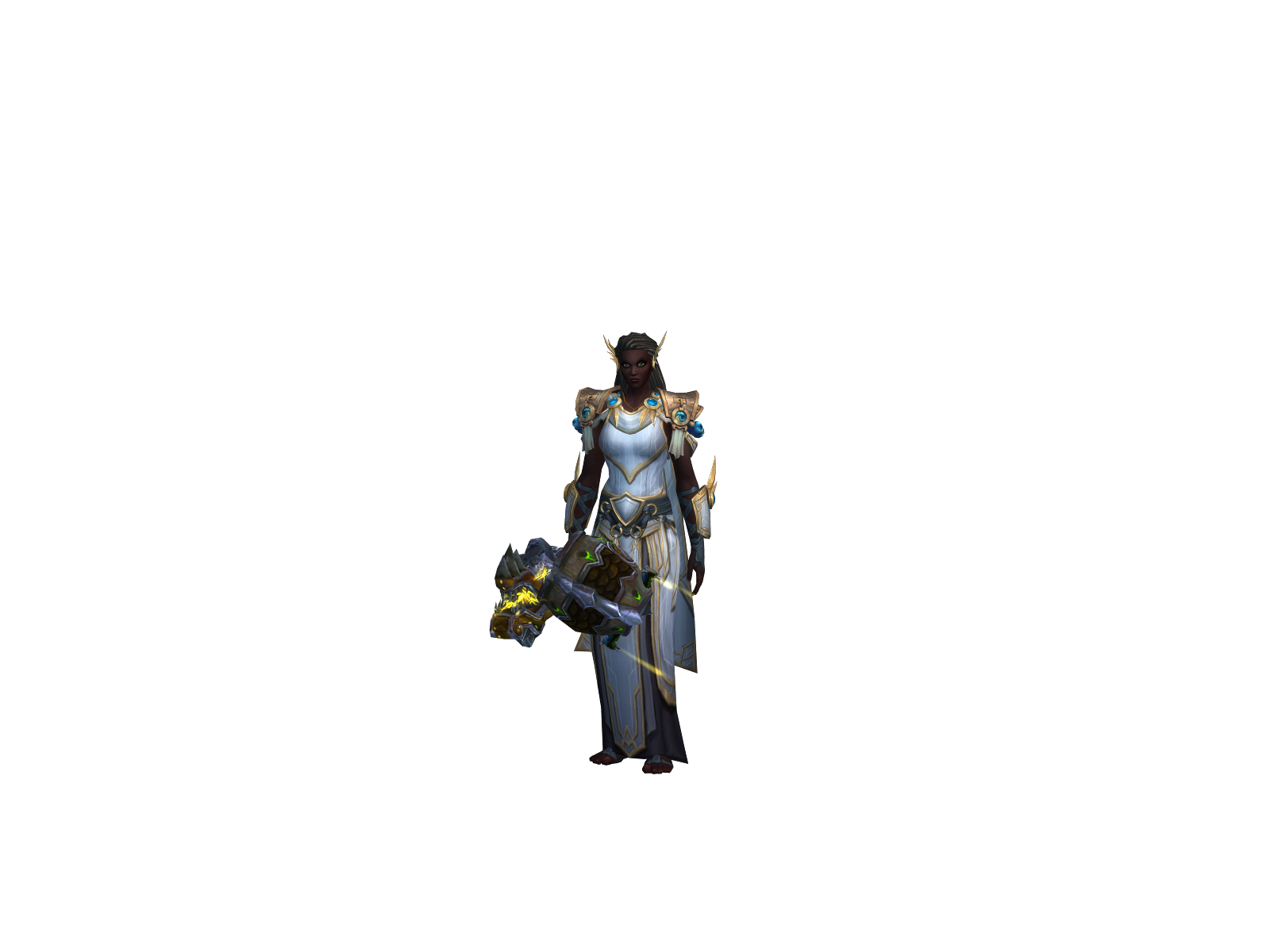 Peacesis 3D character render