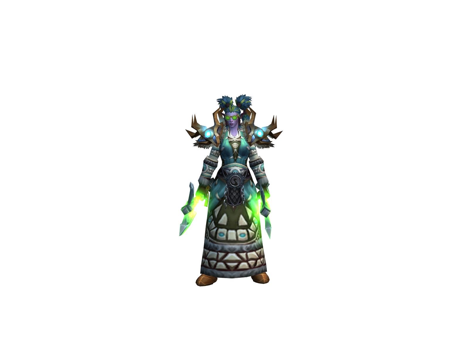 Wyms 3D character render