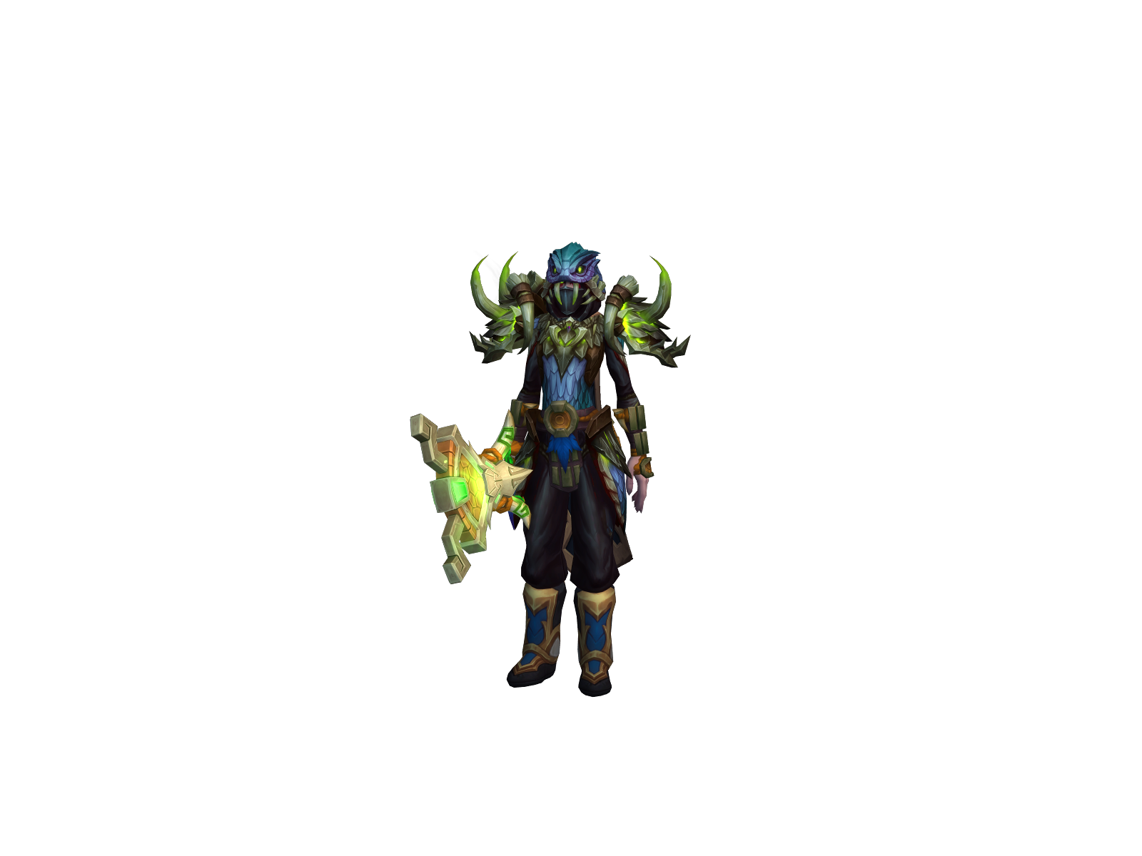Drippydrey 3D character render