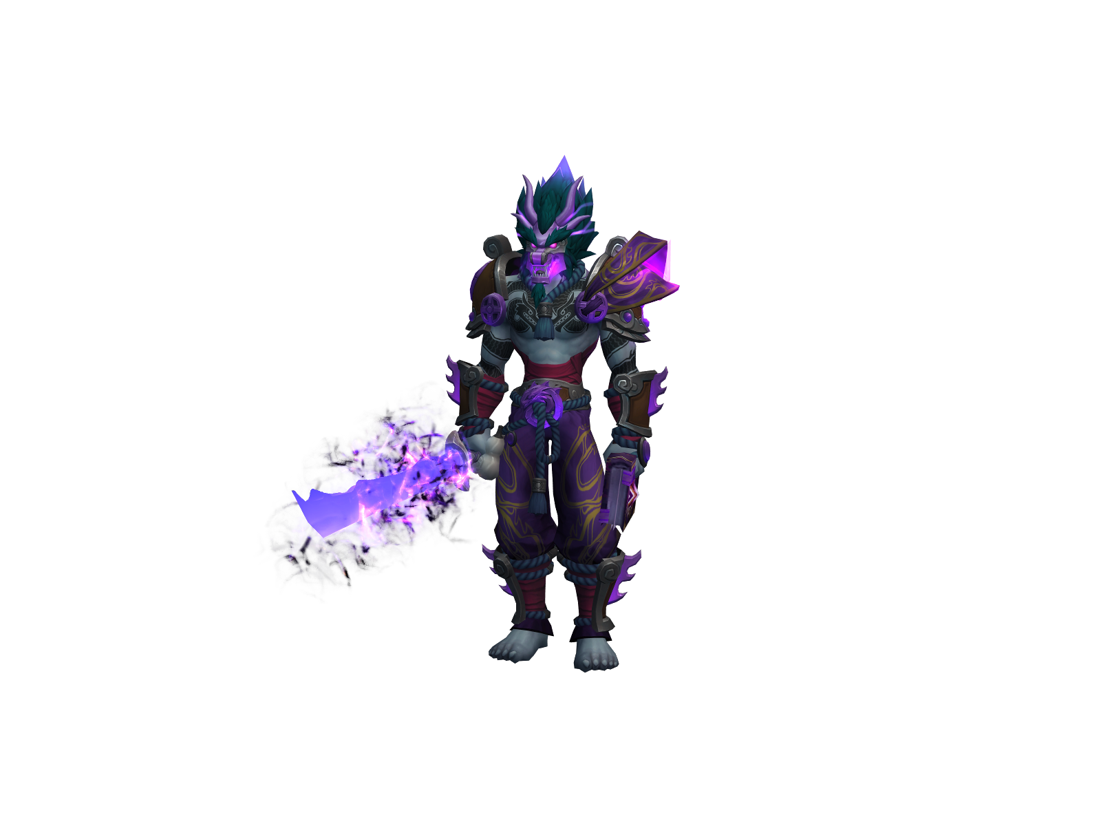 Transition WoW character banner
