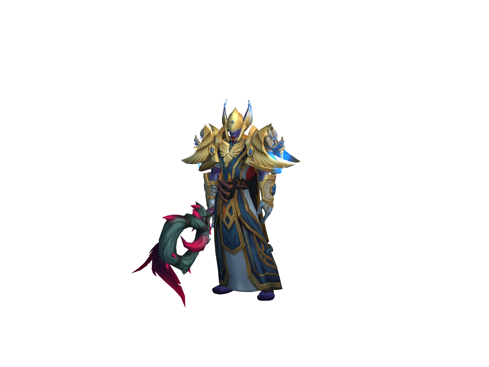 Savageblue 3D character render