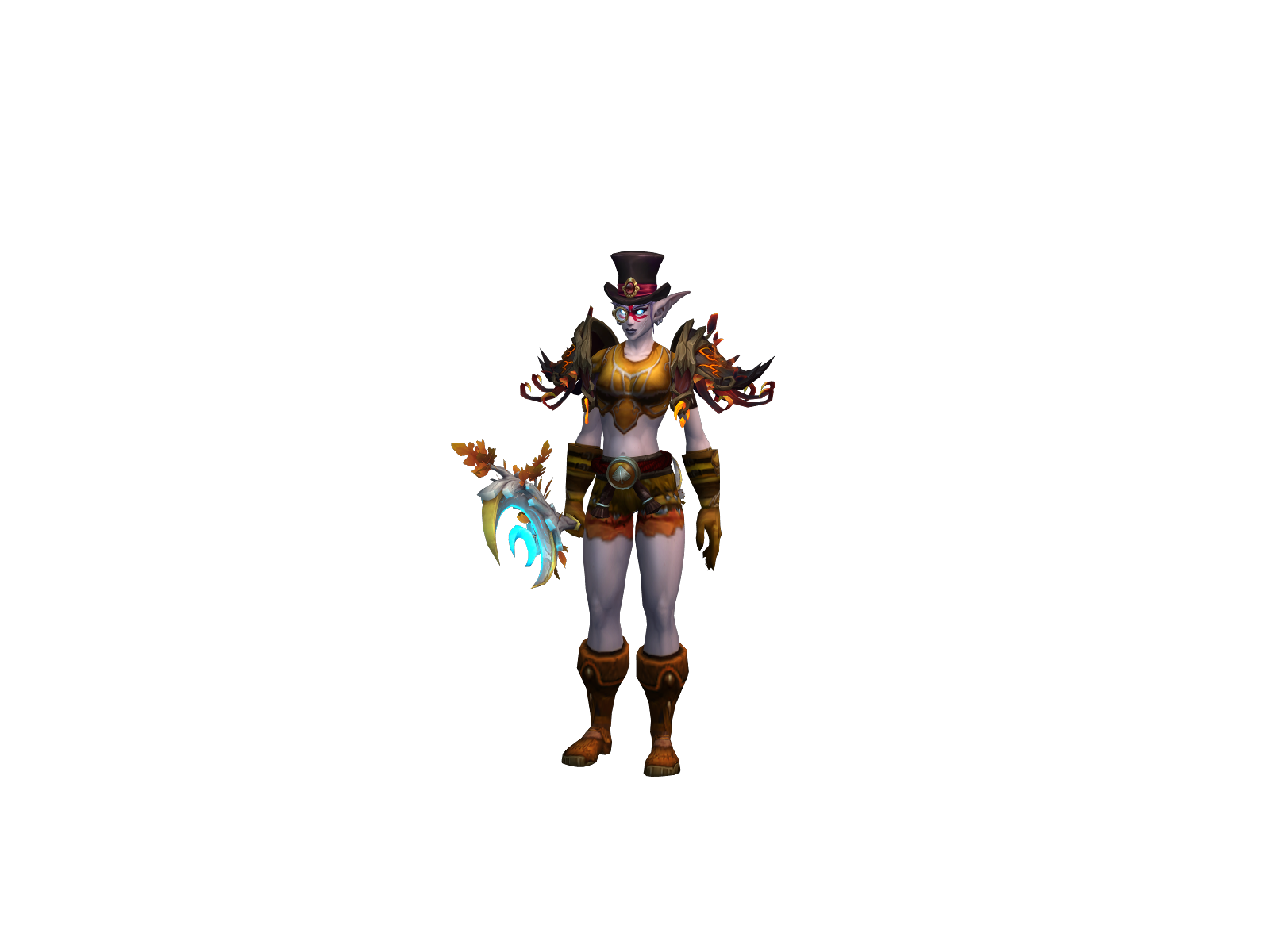 Monkertko 3D character render