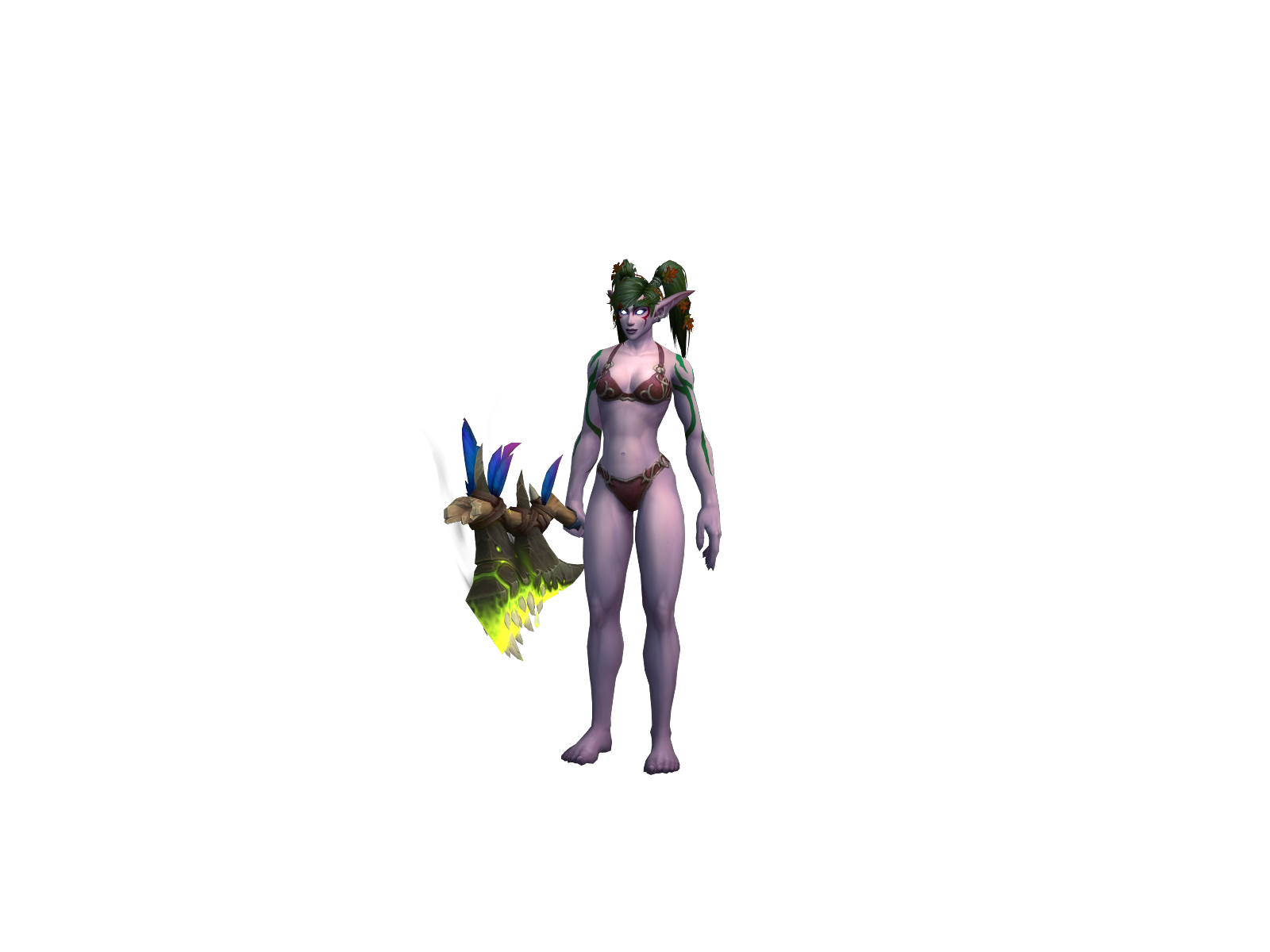 Jakeisha 3D character render