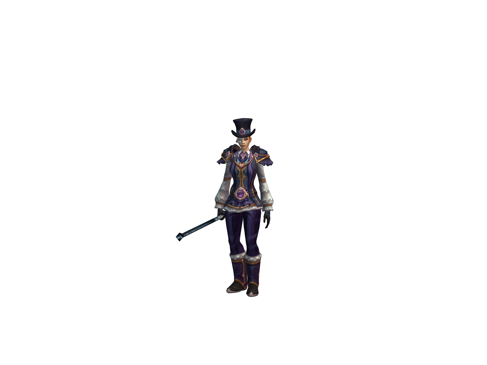 Backsidehole 3D character render