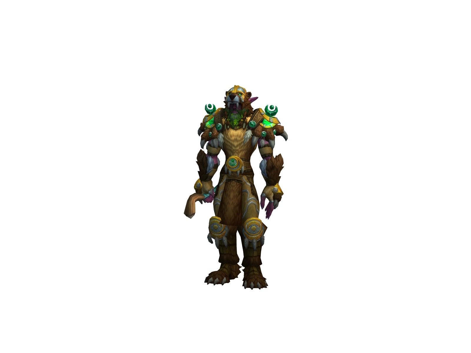 Grizzlemaw 3D character render
