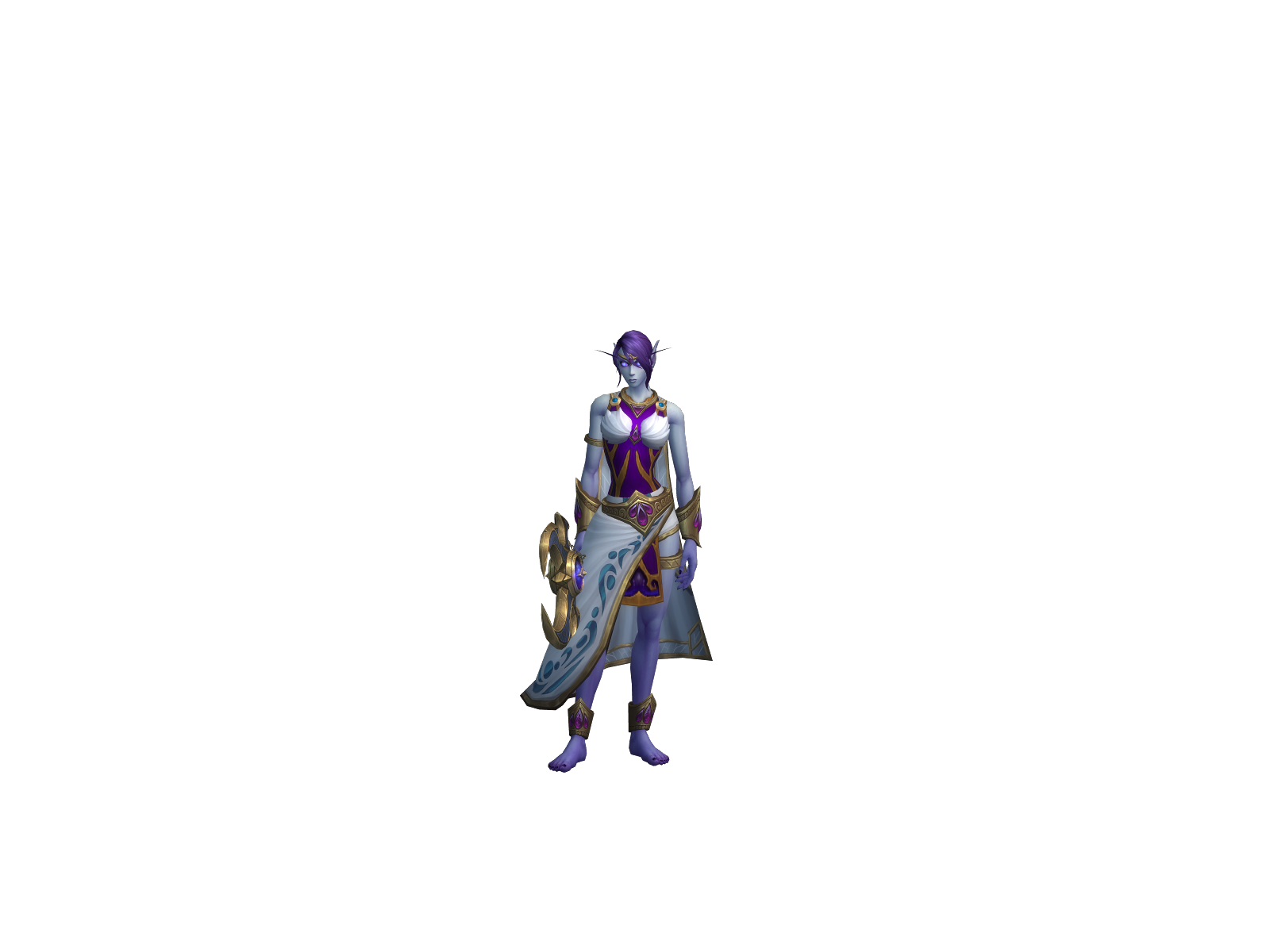 Jûr 3D character render